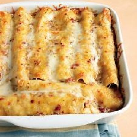 Lighter Chicken Enchiladas