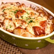 Baked Pork Chops with Fried Rice