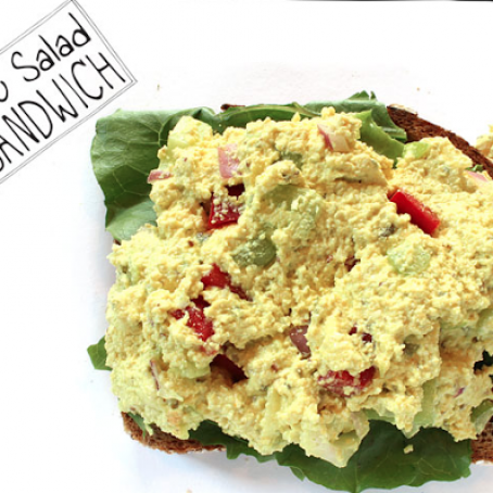 Tofu Salad Sandwich