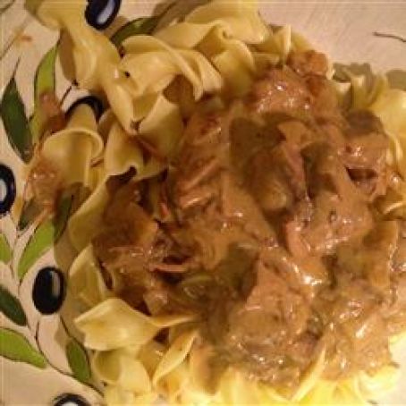 Slow Cooker Beef Stroganoff I