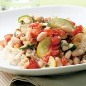Summer Squash & White Bean Sauté