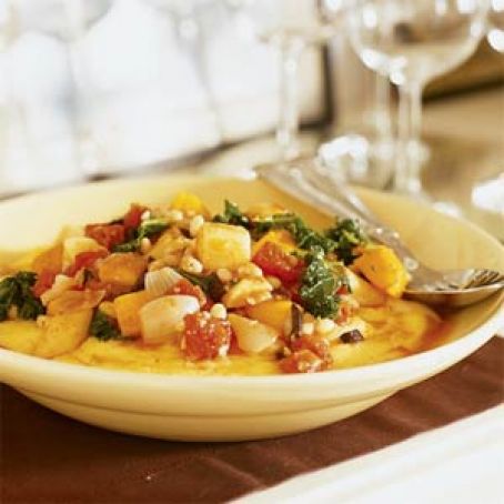 Italian Vegetable Ragout with Polenta