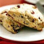 Dried Cranberry, Walnut, and Lemon Scones