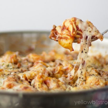 One Pan Sausage and Tortellini