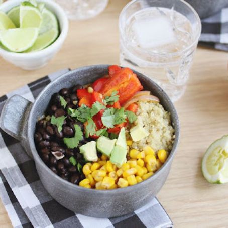 Quinoa Burrito Bowls