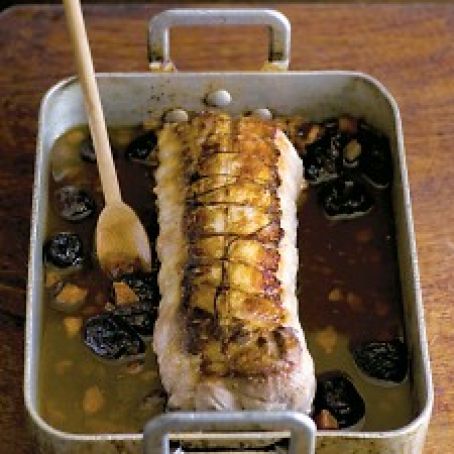 Roast Pork with Brown Ale and Prunes (MS)