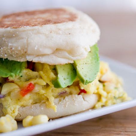 Vegetarian Breakfast Sandwich