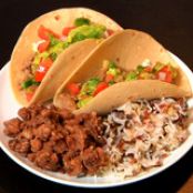 Erik Valdez's Tacos with Pico De Gallo and Guacamole