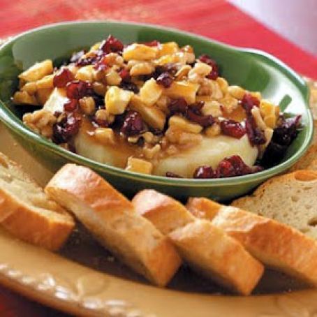 Fruit and Caramel Brie Recipe