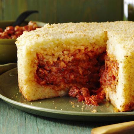 Meals (Sausage & Rice Timbale)