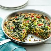 Green Eggs & Ham Frittata