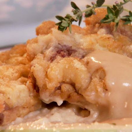 Chicken with White Wine Parmesan Cream Sauce