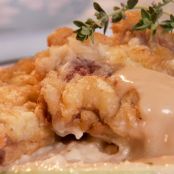 Chicken with White Wine Parmesan Cream Sauce