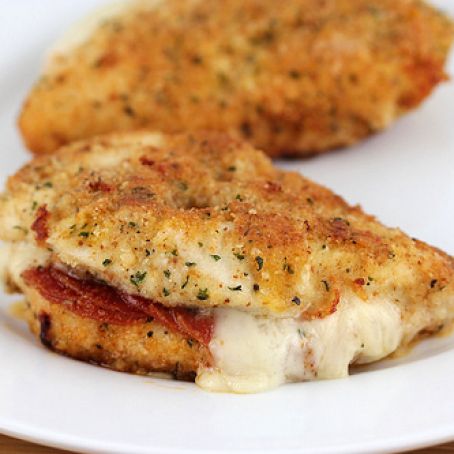 Pepperoni Stuffed Chicken Breasts