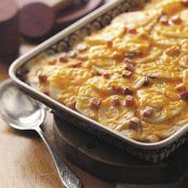 Scalloped Potatoes 'n' Ham Casserole Recipe photo by Taste of Home Scalloped Potatoes 'n' Ham Casserole