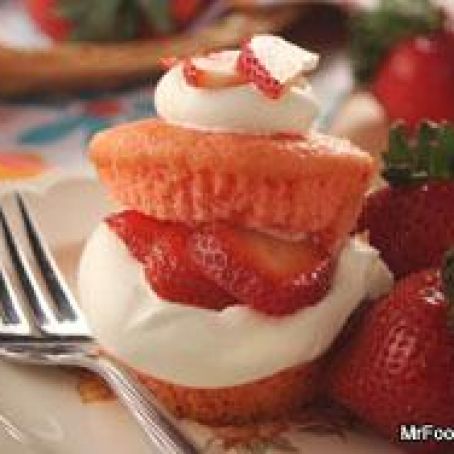 Strawberry Shortcake Cupcakes #2