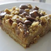 Peanut Butter and Oatmeal Dream Bars-Five Stars