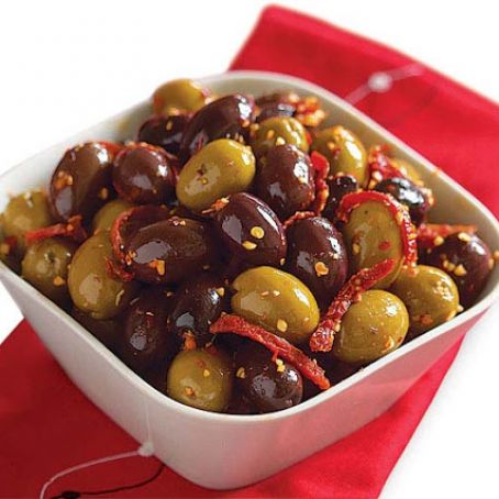 Spicy Spanish Olives