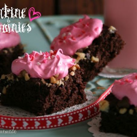 Valentine Brownies