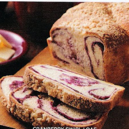 Cranberry Swirl Loaf