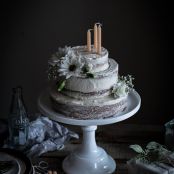 coca-cola birthday cake + coke italian meringue frosting