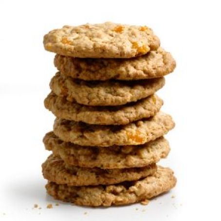 Nutty White Chocolate and Peach Oatmeal Cookies