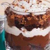 Spiked Brownie Trifle