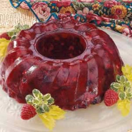 Salads, Jello: Sugar-Free Cranberry Gelatin Salad