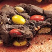 Peanut-Fudge Cookies