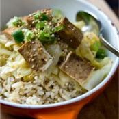 SWEET & SOUR CABBAGE w/TOFU & GRAINS