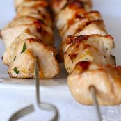 Garlic Lemon Chicken Kabobs