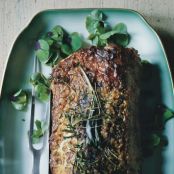 ROAST PORK LOIN WITH GARLIC AND ROSEMARY