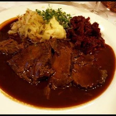 Sauerbraten (German Soured Pot Roast)