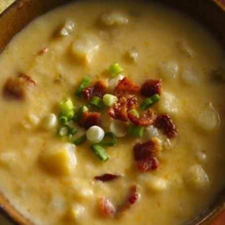 Slow-Cooker Cheesy Potato Soup