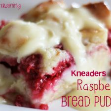 KNEADERS COPY-CAT RASPBERRY BREAD PUDDING