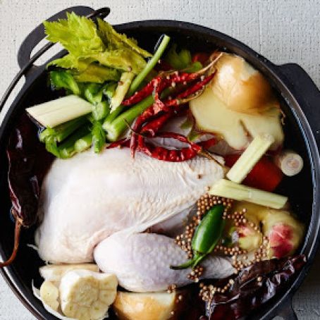 Spicy Chicken Stock