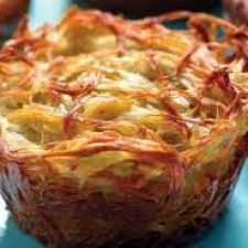 Mini Potato Kugel Cups