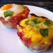 Baked Ham & Egg Cups