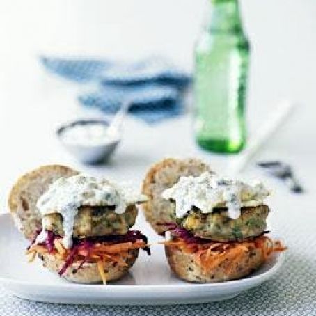 Indian Veggie Burgers