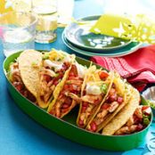 Pulled Chicken Tacos with Chili Salsa