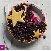 Blueberry-Chocolate Pie