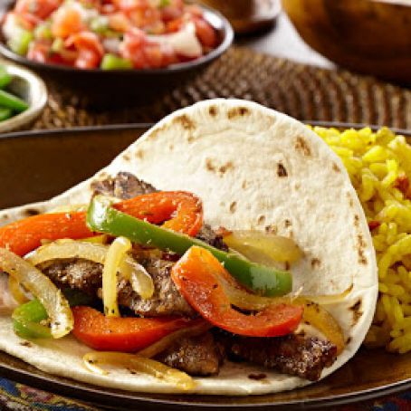 Easy Steak Fajitas