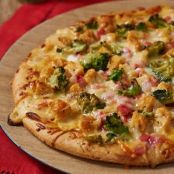 Chicken Cordon Bleu Pizza