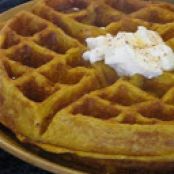 Cinnamon Pumpkin Waffles
