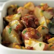Roasted Red Potatoes with Bacon & Cheese