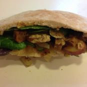 Vegetarian ShantyboatLiving.com Breakfast Sandwich