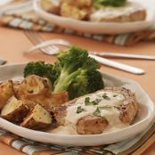 Pork Chops with Dijon Cream Sauce