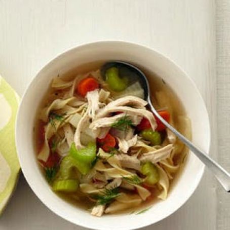 Hearty Chicken Noodle Soup Recipe