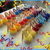 High Heel Cupcakes