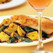 Chicken Breast w/Roasted Onion Sauce